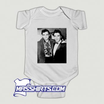 Elvis Presley and Johnny Cash Baby Onesie