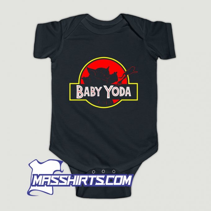 Jurassic Baby Park Baby Onesie