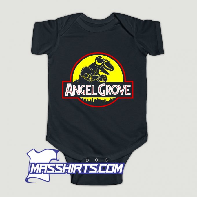 Jurassic Park Angel Grove Baby Onesie