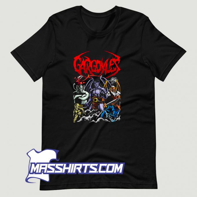 Night Warriors Gargoyles T Shirt Design