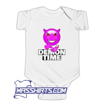 On Demon Time Baby Onesie