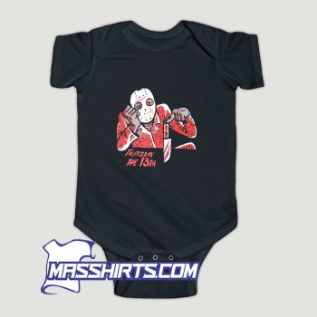 Jason Voorhees Thursday The 13th Baby Onesie On Sale