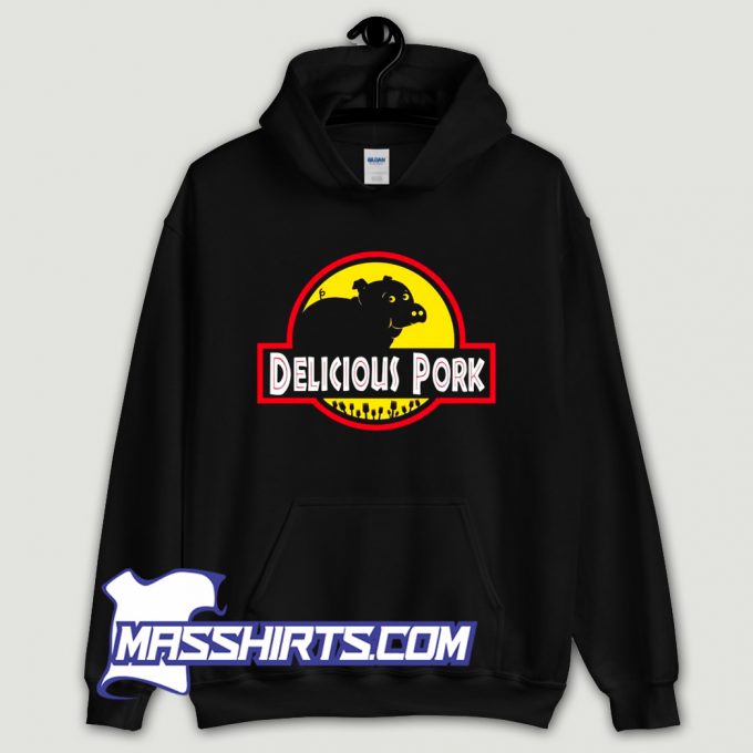 Jurassic Park Delicious Pork Hoodie Streetwear