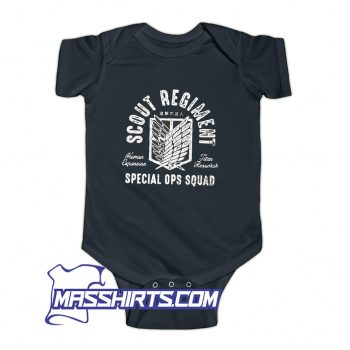 Scout Regiment Special Ops Squad Baby Onesie