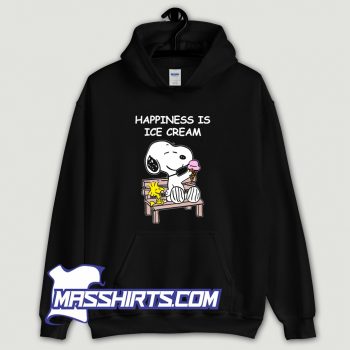 Snoopy Happiness Is Ice Cream Hoodie Streetwear