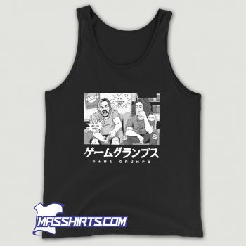 The Grump Who Wins Grayscale Tank Top