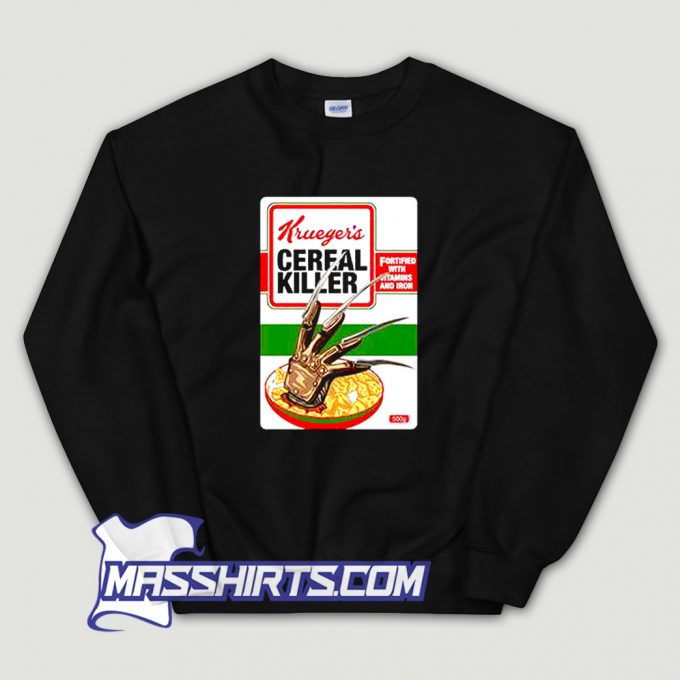 Vintage Krueger Cereal Killer Sweatshirt