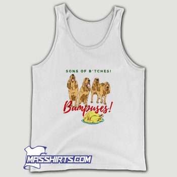 Bumpuses Bloodhounds A Christmas Tank Top