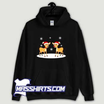 New Rudolph And Clarice Christmas Hoodie Streetwear