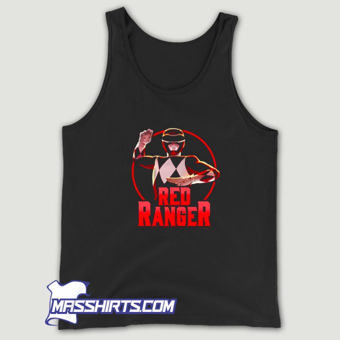 Power Rangers Red Ranger Tank Top