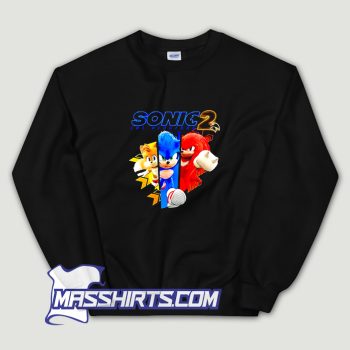Sonic The Hedgehog Character Sweatshirt On Sale