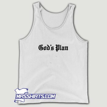 Best Gods Plan Tank Top