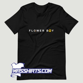 Cool Flower Boy Tyler The Creator T Shirt Design