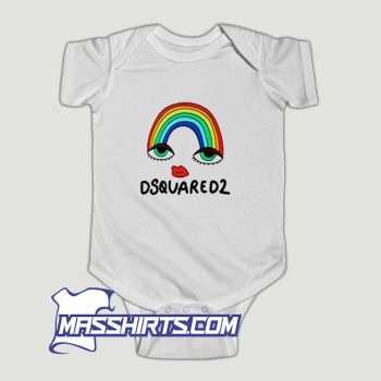 Dsquared2 Rainbow Herca Baby Onesie