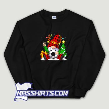 Funny Merry Christmas Soccer Gnome Sweatshirt