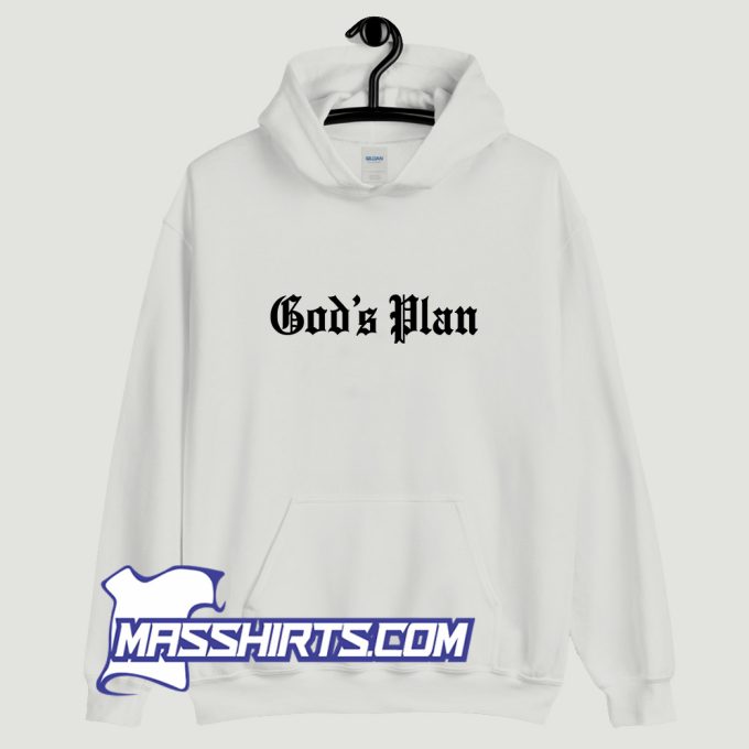 Gods Plan Hoodie Streetwear On Sale