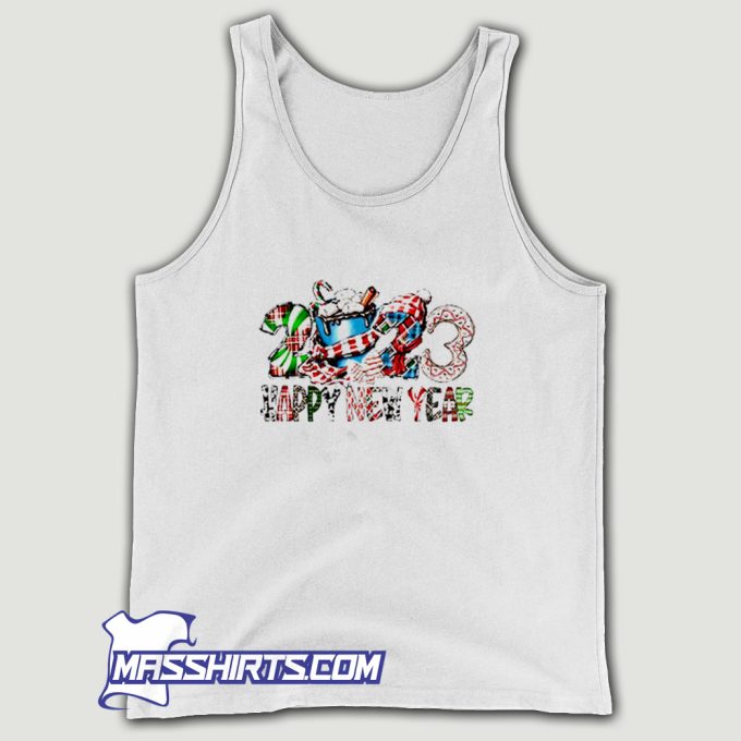 Happy New Year Christmas 2023 Tank Top