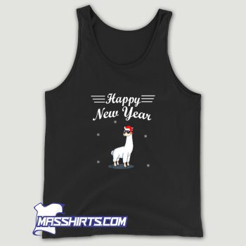 Happy New Year Llama 2023 Tank Top