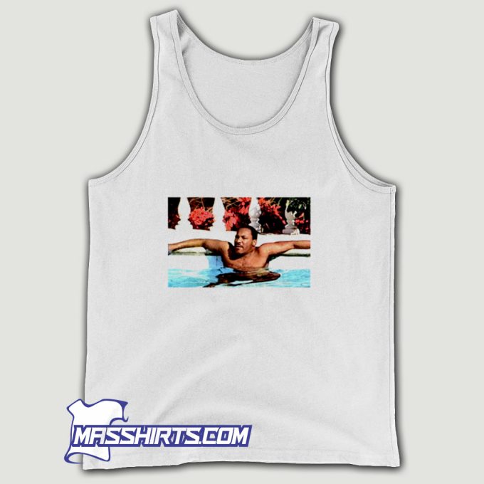 Martin Luther King Jr In A Pool In Jamaica Tank Top
