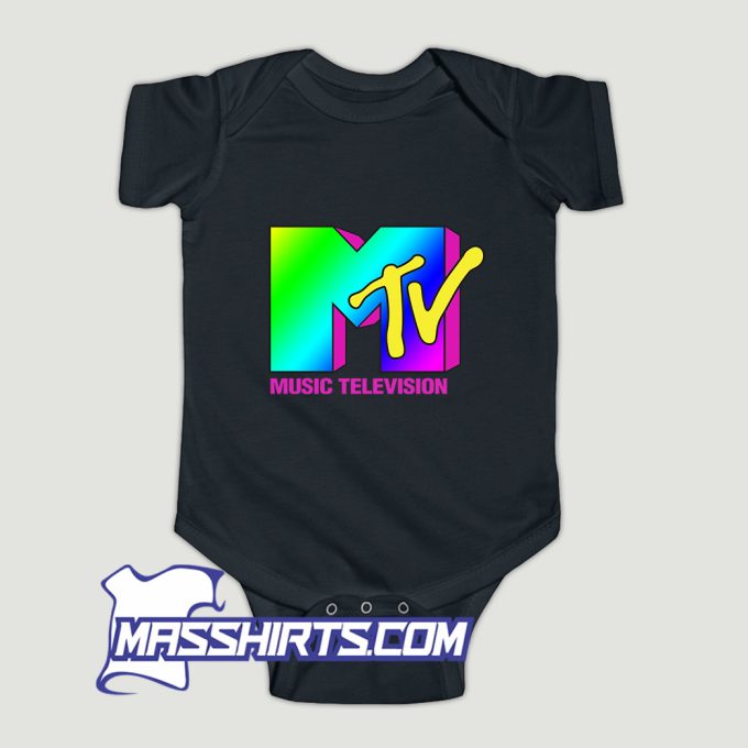 Mtv Music Television Baby Onesie
