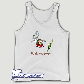 Rick and Morty Drink And Guns Tank Top