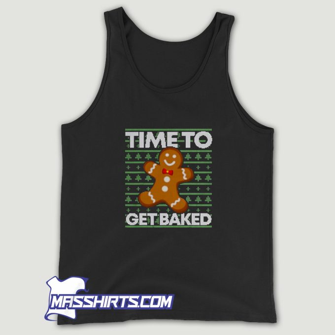 Xmas Time To Get Baked Tank Top