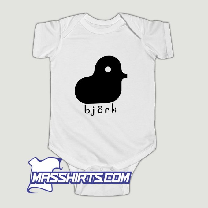 Bjork Duck Diva Baby Onesie