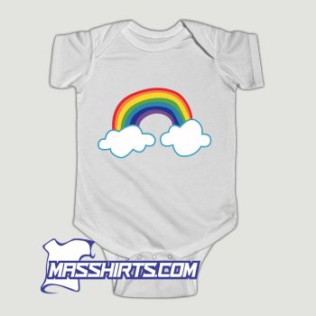 Cloud Rainbow Baby Onesie