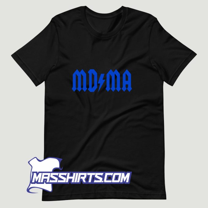 Cute MDMA ACDC Parody T Shirt Design