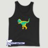 Dinosaur Graphic Characters Tank Top