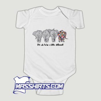 Its Ok To Be A Little Different Baby Onesie