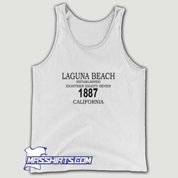Laguna Beach 1887 California Tank Top