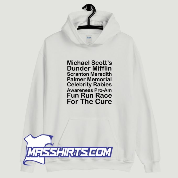 Michael Scotts Dunder Mifflin Hoodie Streetwear