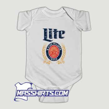 Miller Lite Beer Baby Onesie