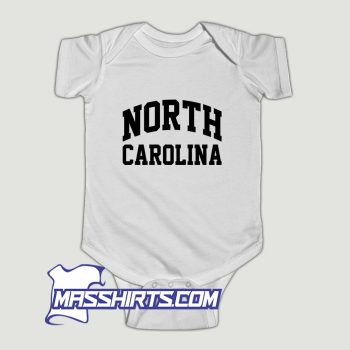 New North Carolina Baby Onesie
