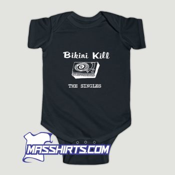 Bikini Kill The Singles Baby Onesie