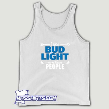 Bud Light I Like Beer Tank Top