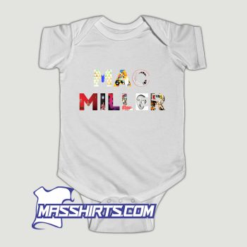 Mac Miller Logo Baby Onesie