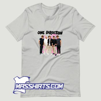 One Direction Flowers T Shirt Design