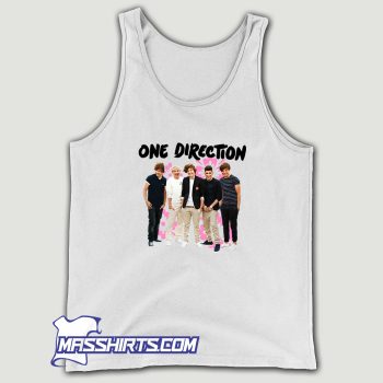 One Direction Flowers Tank Top