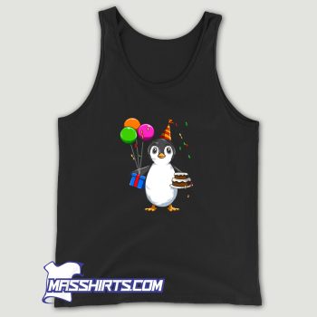 Penguin Birthday Party Tank Top