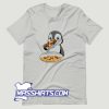 Penguin Eating Pizza T Shirt Design