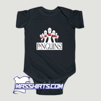 Pinguins Bowling Baby Onesie