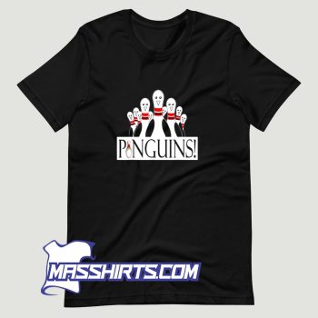 Pinguins Bowling T Shirt Design