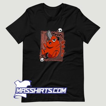 Pochita Chainsaw Man X T Shirt Design