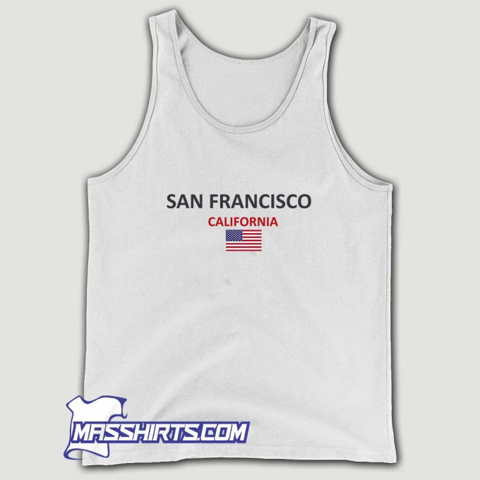 San Francisco California Tank Top