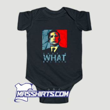 Thats What She Said Michael Scott Baby Onesie On Sale