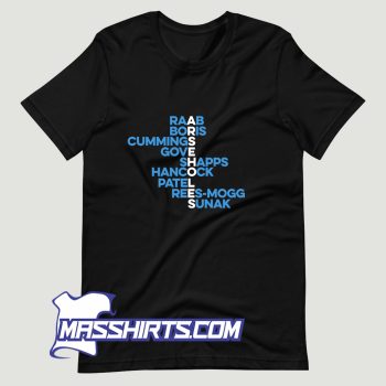 Arseholes Raab Boris Cummings T Shirt Design