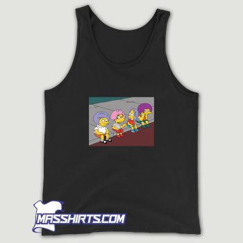 Bart On The Road Tank Top