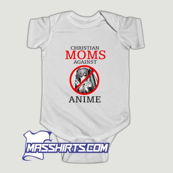 Christian Moms Against Anime Baby Onesie